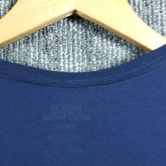 Polo Ralph Lauren Men's V-Neck T-Shirt XL Classic Navy Blue - Picture 11 of 13